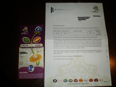 Vendo Boli Bic y regalo entrada para la Final de la Eurocopa 2012 en Kiev